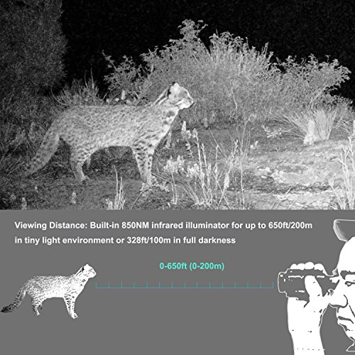 image for Bestguarder NV-600 Ultra Small 1-5X18mm Digital Infrared Night Vision 