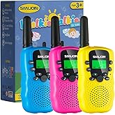Walkie Talkies for Kids Toys Valentines Day Gifts for Kid Boys Girls 4-6, 3 Miles Range Walkie Talkie to Camping, Outdoor, 4 Year Old Girl Birthday Gifts for 3 4 5 6 7 8 9 Year Old Boy Girl Gifts