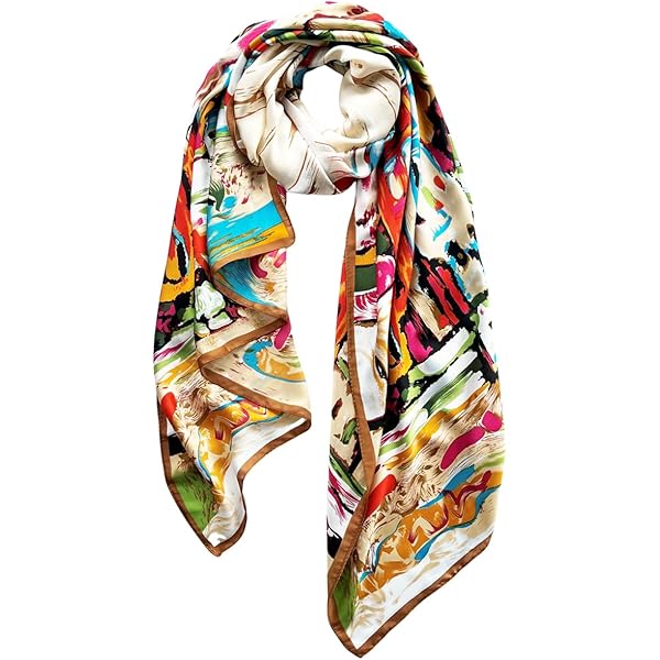 Etwoa World Flags Infinity Scarf Circle Loop Scarves at