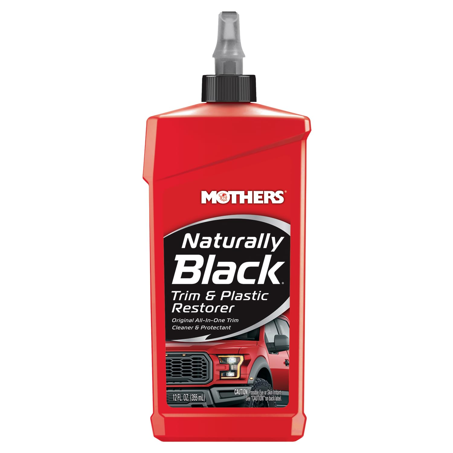 Mother's 46112 Naturally Trim and Plastic Restorer, Black