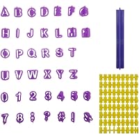 Lettere Minuscole Espulsione. Kit Alfabeto di 26 stampi
