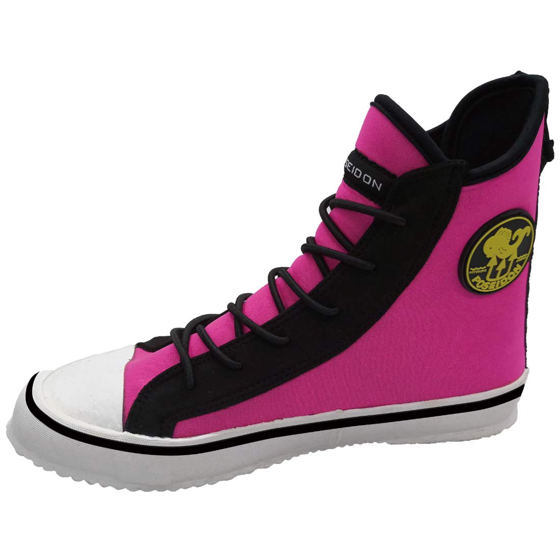 Poseidon One Pink Shoe Boot Neoprene Dive Bootie Step in Back Zip Water