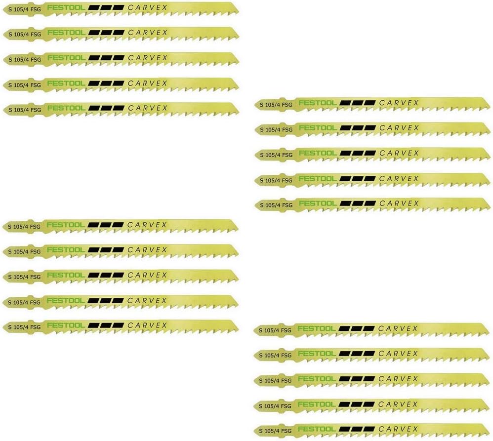 Festool Jigsaw blade WOOD UNIVERSAL S 105/4 FSG/20, Multicolour, Size