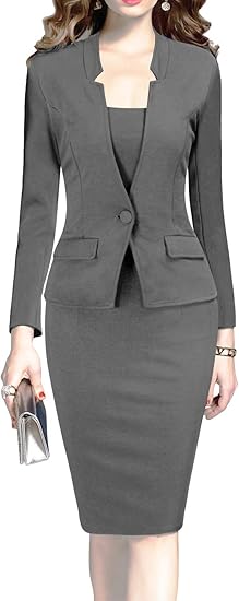 formal one piece dress for office