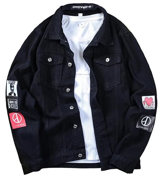 Amazon Alhyla メンズ ジャケット デニムジャケット 秋 春 おしゃれ