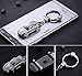 Key Chain Flashlight, JOBON Zinc Alloy Metal LED Light Car Keychain Multifunctio Key Ring for Men and Women Creative Best Gifts