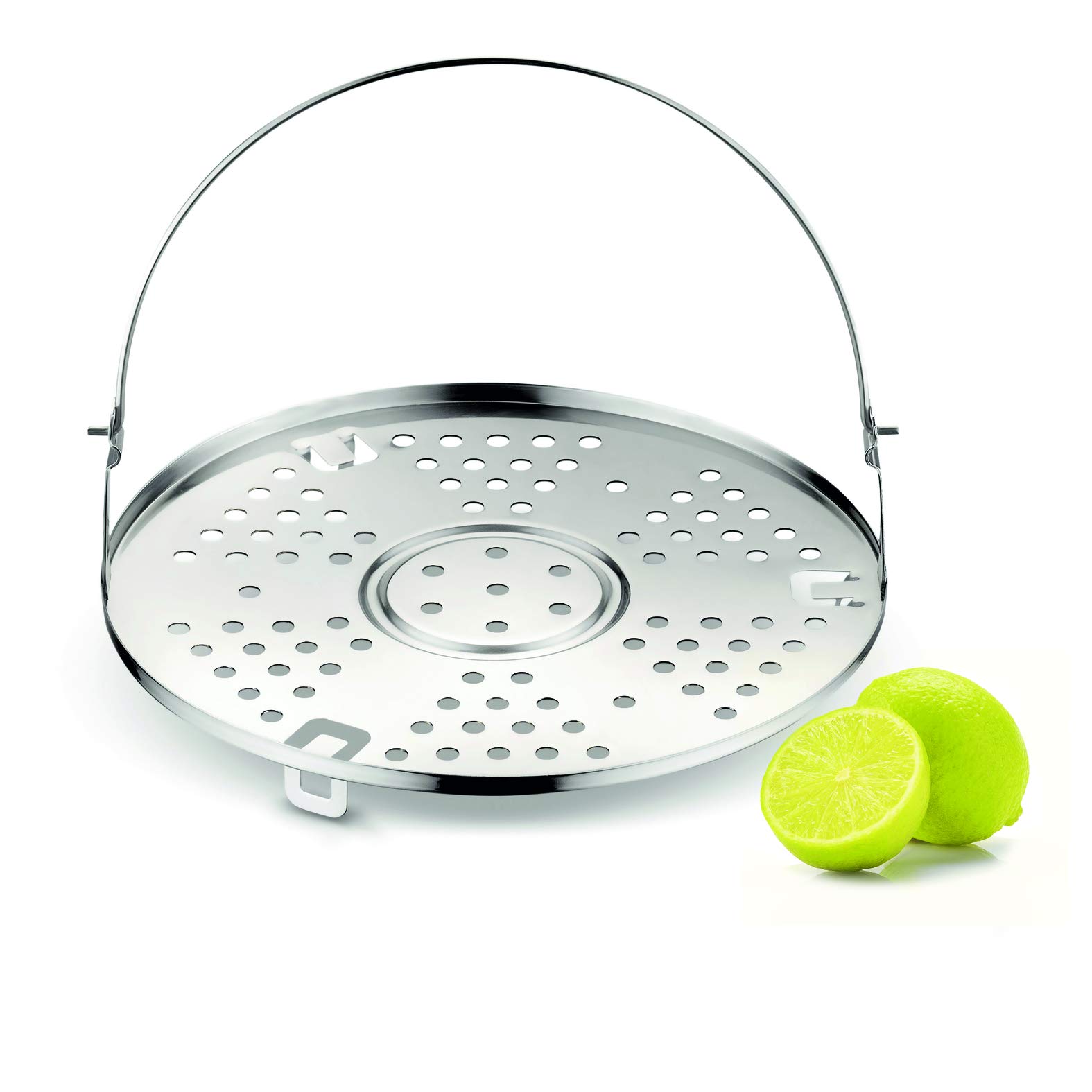 Lagostina Pressure Cooker Grill Accessory, Stainless Steel, 22 cm Diameter, for 3.5/5 / 6/7 / 9 Litres Capacity