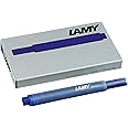 Lamy T10 Ink Cartridges Blue (1 Packet with 5 Cartridges)