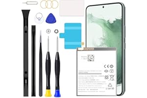Svenirven Galaxy S22 Battery,2025 New Upgraded Battery for Samsung Galaxy S22 5G SM-S901 SM-S901U with Full Remove Repair Tool Kit