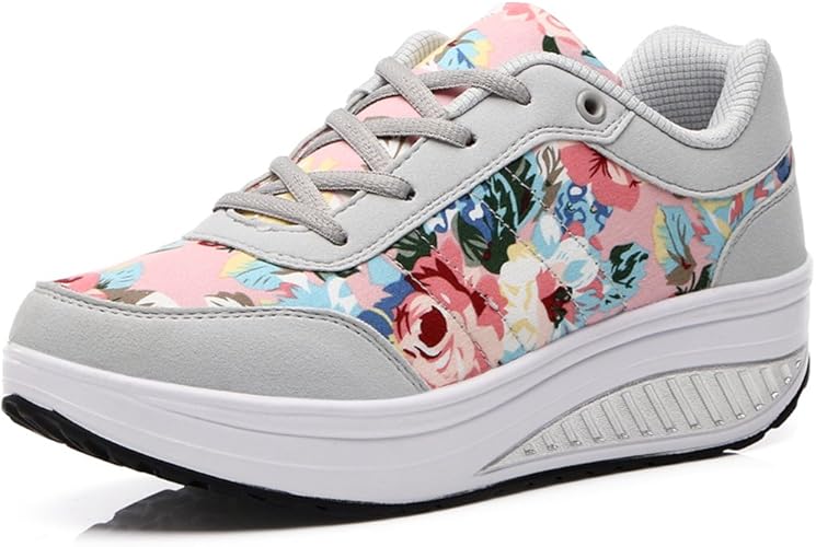 Solshine – Zapatillas de mujer Fashion Plateau, con cuña, Walkmaxx ...