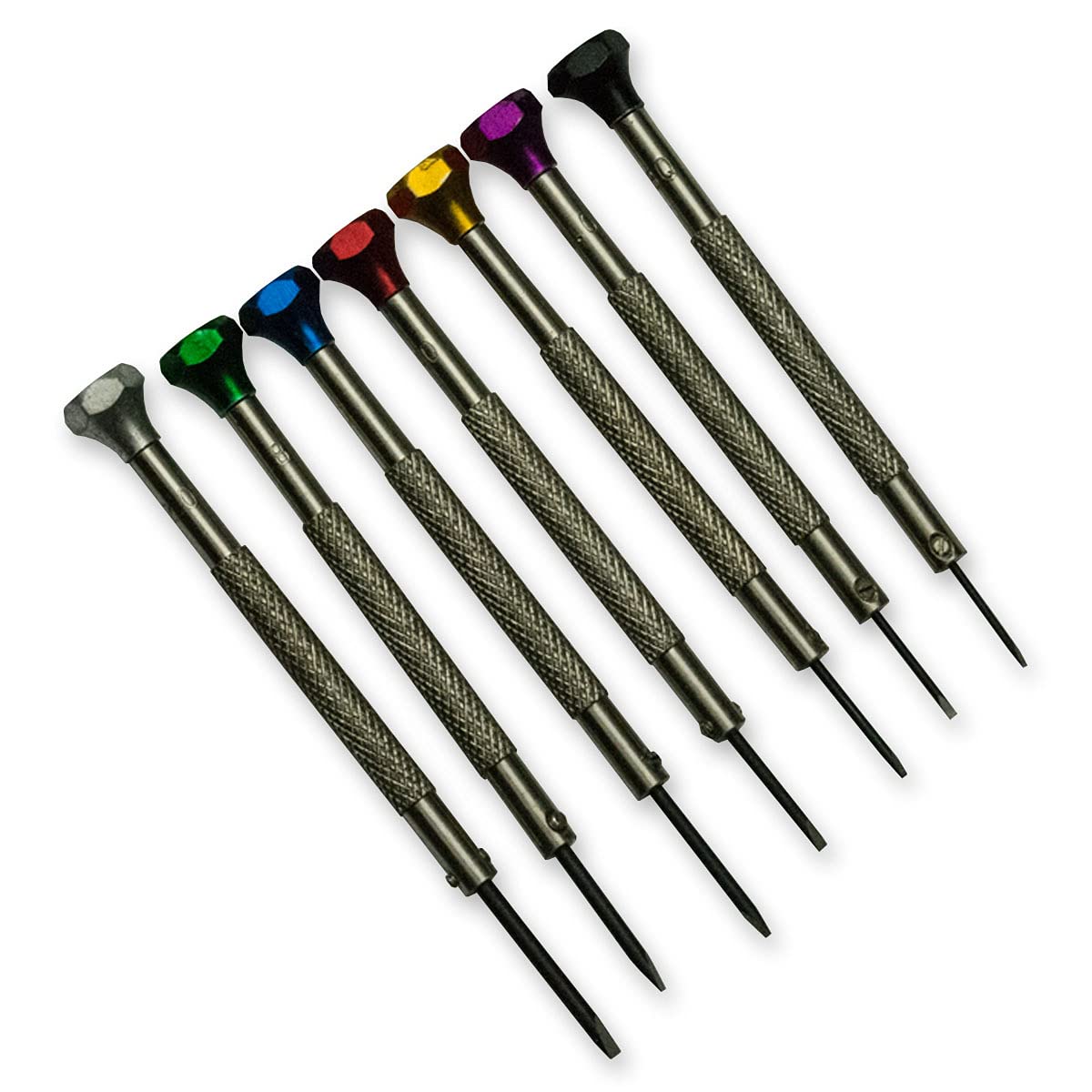 7X Watchmakers Precision Screwdrivers Set with Spare Blades Watch Repair Tool