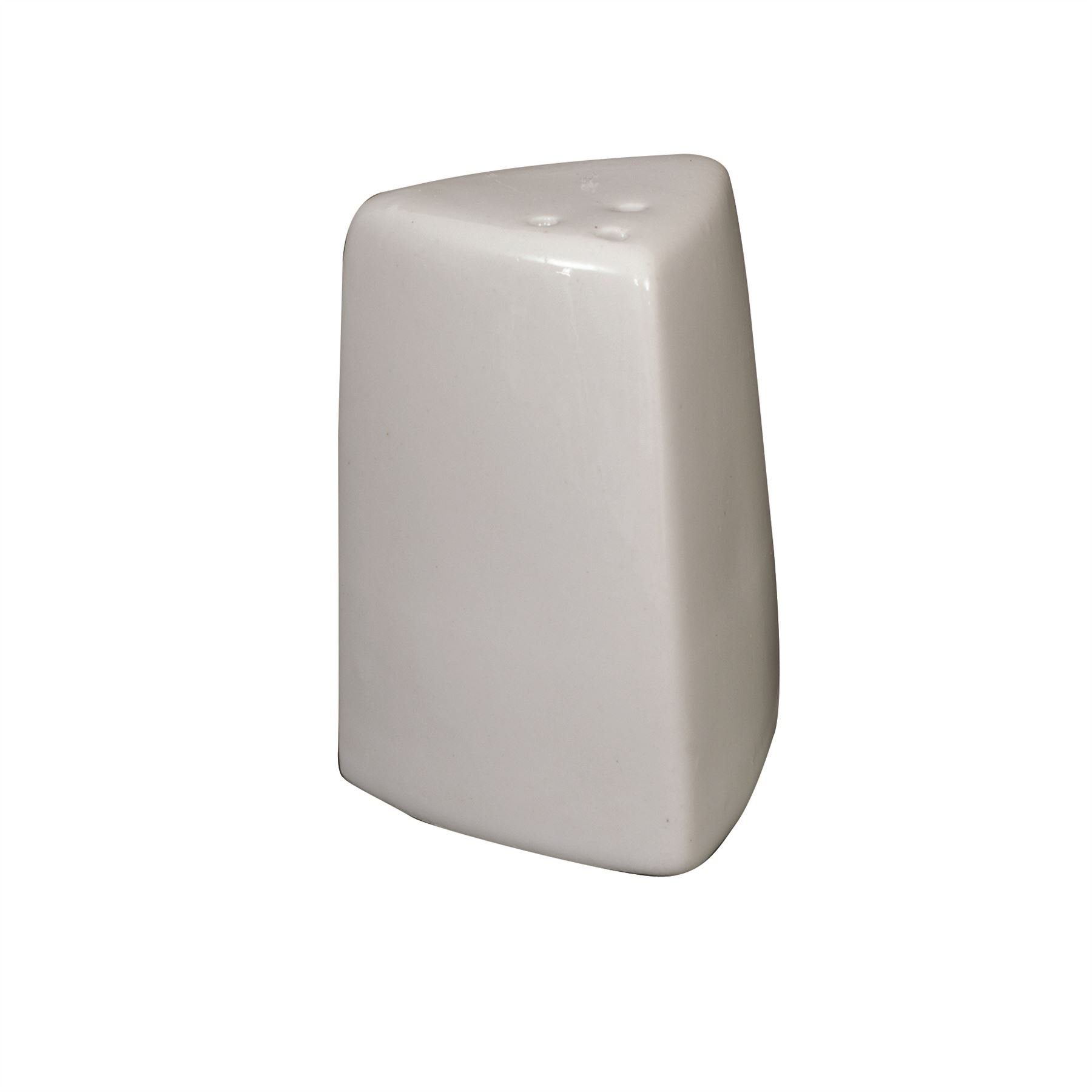 Genware NEV-P303106 Royal Triangular Pepper Pot, 6 cm (Pack of 6)