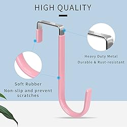 FYY Over The Door Hooks, 4 Pack Door Hangers Hooks