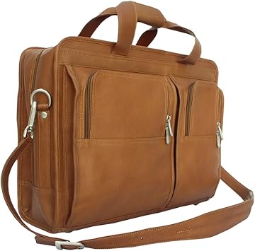 piel leather briefcase