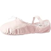 Bloch Dance Women's Dansoft Split Sole Leather Ballet Slipper/Shoe, Theatrical Pink, 7.5 A US