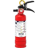 Ougist ABC Fire Extinguisher for Home & Vehicle - 2.5 lb 1-A:10-B:C Rated, Dry Chemical Fire Safety with Quick-Release Handle