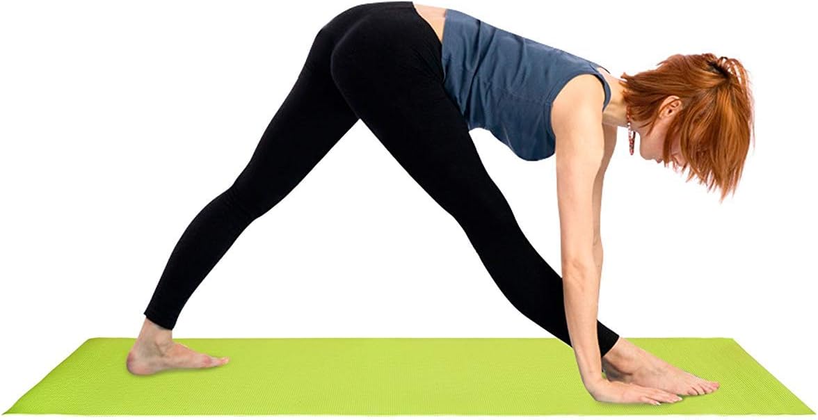 Akaas Textured Pattern Soft Comfort Anti Skid Non Slip Fitness Gym Workout Exercise Thick Yoga Mat for Men & Women