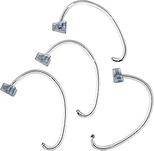 Holiday Joy - 4 Christmas Safety Grip Stocking Holders - Hang Stockings Without Damage!