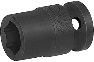 JETECH 1/2 Inch Drive 14mm Impact Socket – Made from Premium Chrome Molybdenum Alloy Steel for Maximum Strength & Durability.