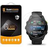 Supershieldz (3 Pack) Designed for Garmin Forerunner 70/170 / 170 Music Tempered Glass Screen Protector, Anti Scratch, Bubble Free