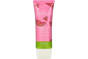 purlisse Watermelon Energizing 2 Minute Polishing Peel Facial Treatment Exfoliator with Glycolic Acid, 2.5 Oz