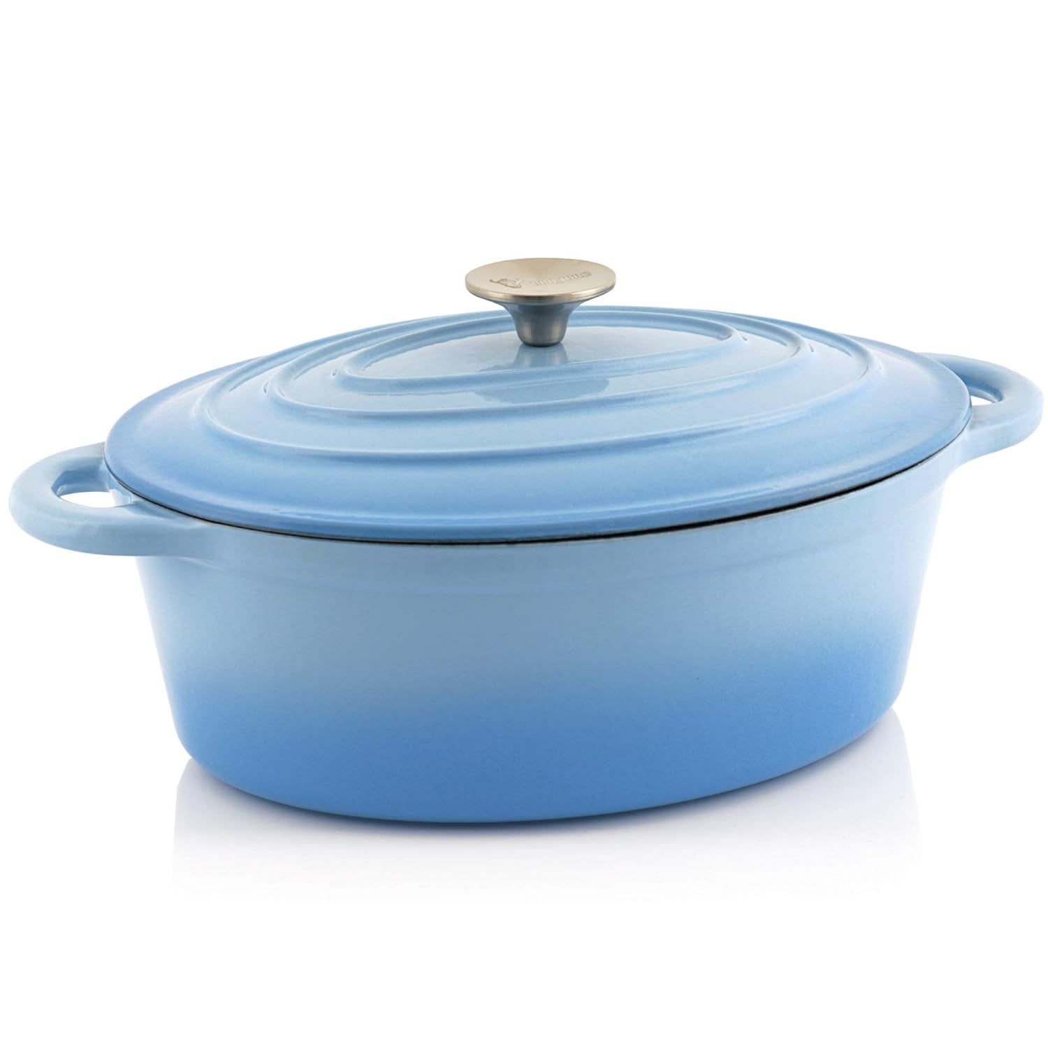 BBQ-Toro Cocotte I Cazuela de Hierro Fundido esmaltado con Tapa y ...