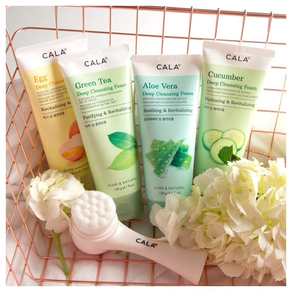 rosewater deep cleansing foam