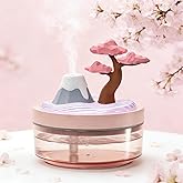 Cherry Blossom Cool Mist Humidifier | Whisper-Quiet, Night Light, For Nursery, Office, Home Decor