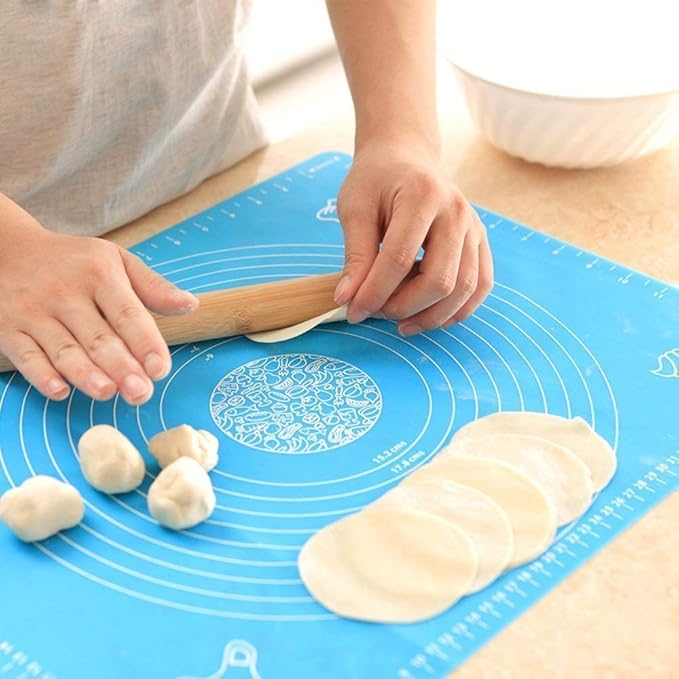 Buy Ovuro Fondant Rolling Mat Silicone Baking Mat Sheet Chapati Mat