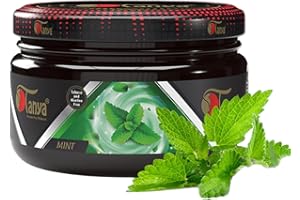 TANYA HERBAL HOOKAH MOLASSES Tanya Herbal 100% Nicotine And Tobacco Free Shisha Hookah Flavors 250G Reusable Premium Jars (Mint)