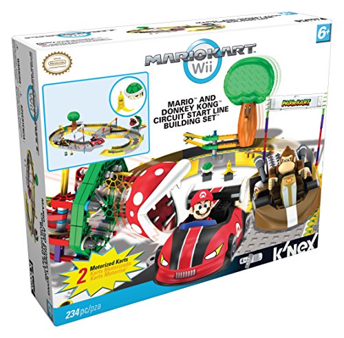 K'NEX Mario Kart Wii Mario and Donkey Kong Circuit Start Line Building Set