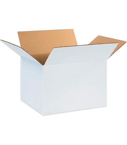 Amazon.com: The Packaging Wholesalers 12 x 10 x 8 White
