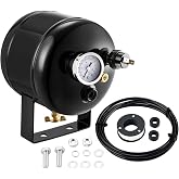 BDFHYK 0.5 Gallon Air Tank 5 Ports with 1/4-Inch NPT Thread 150 PSI | Advanced Internal Design, Anti-Rust Coating, For Air Ride Suspension,Air Brake System,Tire Inflation, Truck &amp; Train Horns
