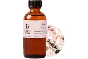Bramble Berry Pink Peony Fragrance Oil 2 oz | Romantic Floral Scent for Soap Making, Candles, Lotion, Bath Bombs & Perfume | Skin Safe, Vegan, Paraben & Phthalate Free