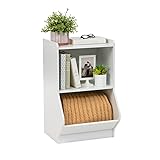 IRIS USA 2-Tier Shelf Organizer with Easy Access