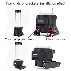 PC Reservoir/Pump Combo,RGB Lighting with LCD