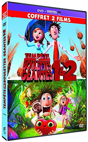 Tempête de boulettes géantes 1 & 2 - DVD + Copie digitale