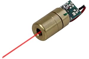 INFINITER Quarton Laser Module VLM-650-02 LPA Red Dot Laser Module (ADJUSTABLE DOT LASER)