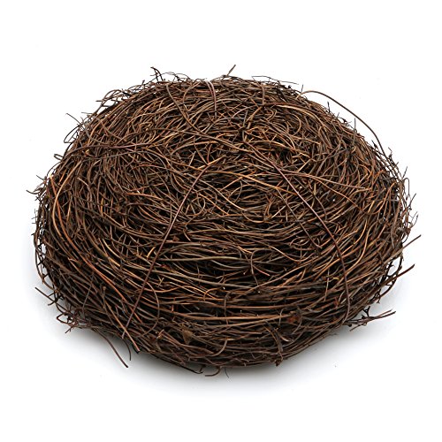image for Delight eShop, Handmade Bird Nest House(Vine), Home Nature Craft best 