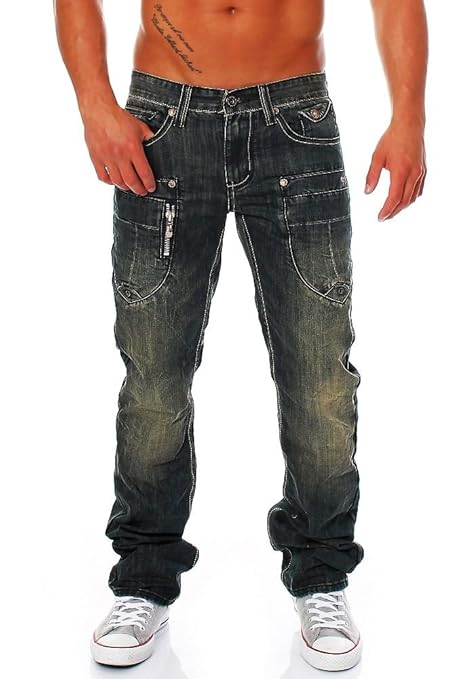 M.O.D Jeans straight algiers blue