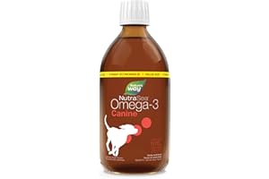 Nature’s Way NutraSea Omega-3 Canine Supplement for Dogs – Helps Support Dogs’ Skin, Coat, Muscles, Joints, Heart & Brain – 1