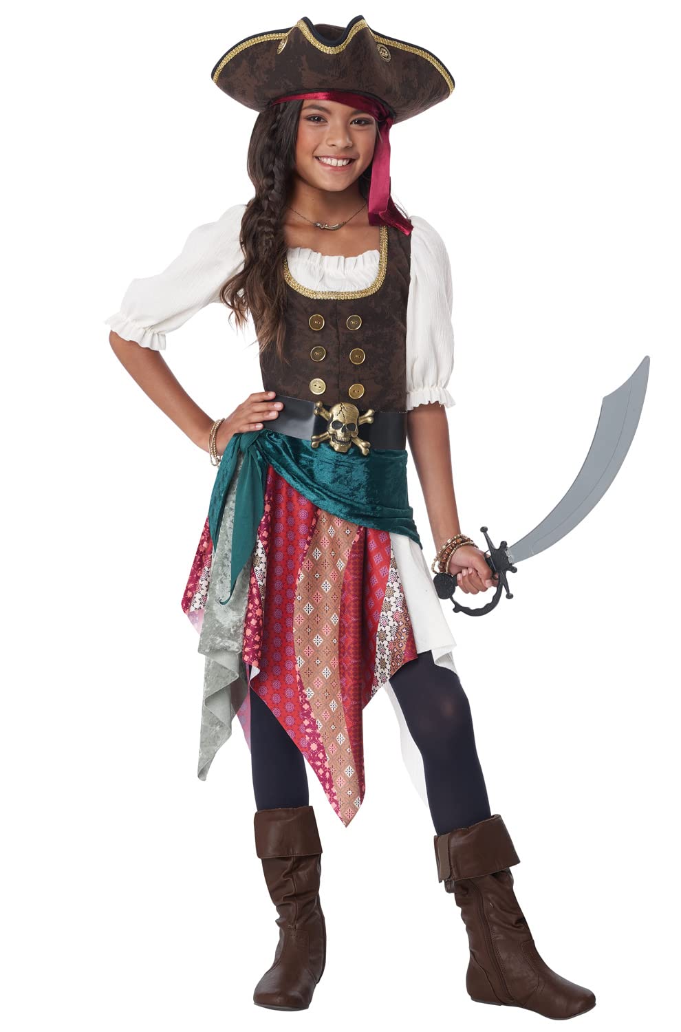 Photo 1 of California Costumes, Boho Pirate, Child Large