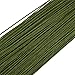 Juvale 300 Pack Flower Wires, 16 Inches, 22 Gauges, Floral Stem Wires for DIY Crafts and Flower Arrangements for Bouquets, Wreaths, and Bows (Green) - Floral Tape