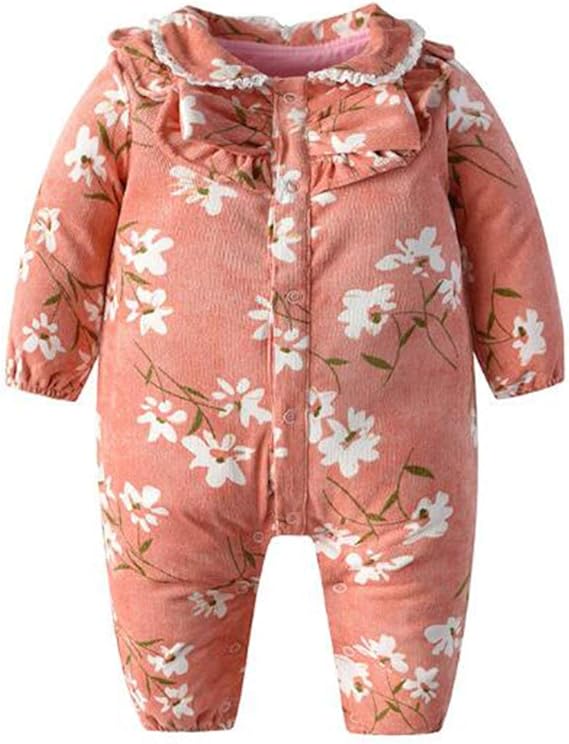 Amazon Co Jp Fulision 赤ちゃん ロンパース 長袖 秋と冬 クロールスーツ 快適 パジャマ 服 ファッション小物