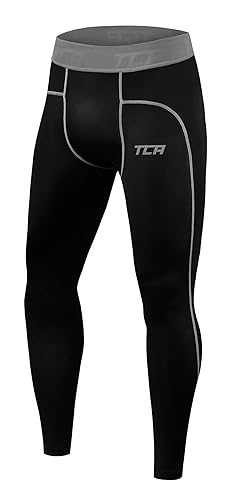 TCA Youth Boys' Compression Leggings Athletic Base Layer Tights