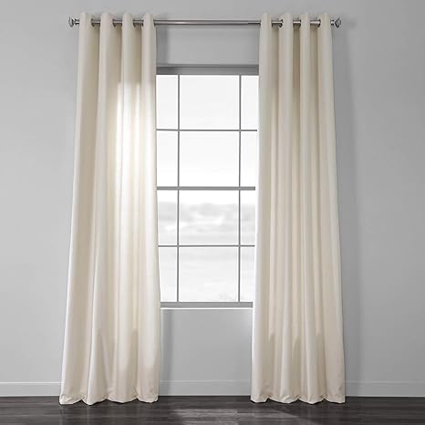 Buy Classy N Cozy Faux Silk Grommet Top Curtain Panel Door