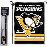 Pittsburgh Penguins Garden Flag with Stand Holder