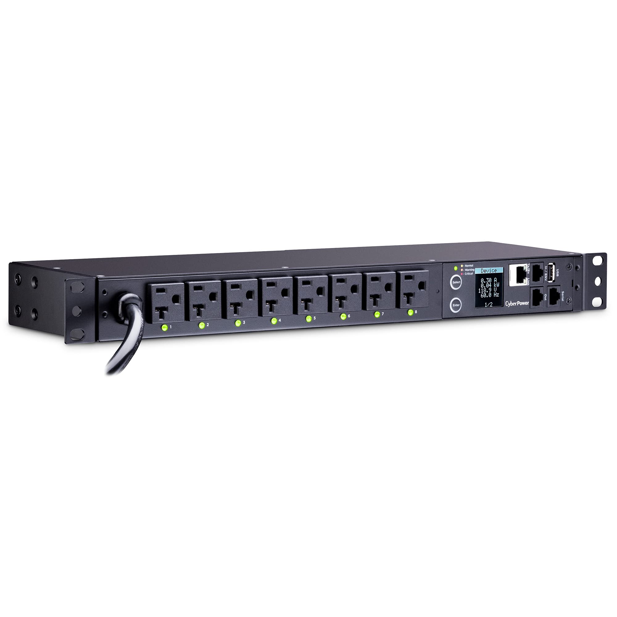 Mua CyberPower PDU41002 Switched PDU, 100-120V/20A (Derated to 15A), 8 ...
