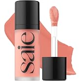 Saie Dew Liquid Blush for Cheeks, Rosy (.40 oz) | Hydrating Liquid Cream Blush Stick with Skin-Loving Formula, Blendable, Dewy Blush for a Natural, Streak-Free Cheek Tint
