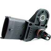4 Bar T-MAP Air Pressure and Temperature Sensor GM LTG 2.0 LT4 6.2L | Replacement for 2015+ Corvette Z06 Camaro CTS-V CT5 6.2L V8 Outlet Supercharger Pressure Sensor 12644807